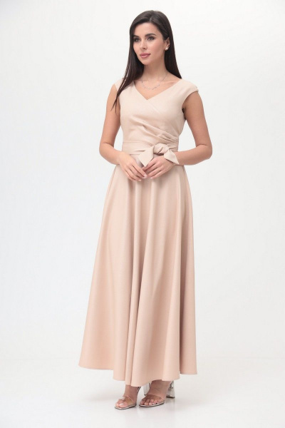 Платье T&N 7153 теплый_песок - фото 5