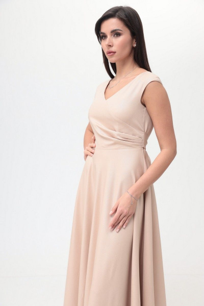 Платье T&N 7153 теплый_песок - фото 4