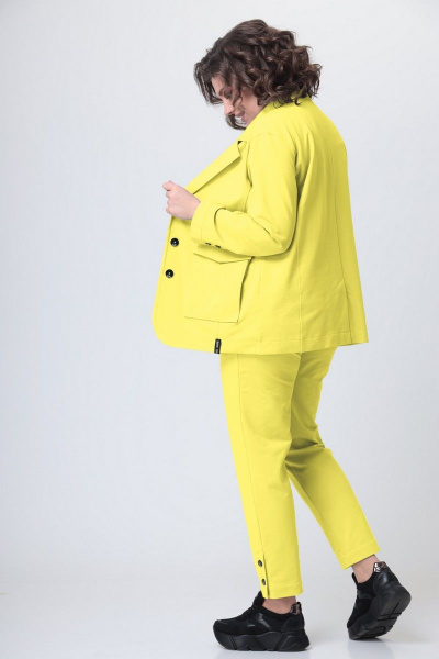 Брюки, жакет Bonna Image 707 желтый - фото 5