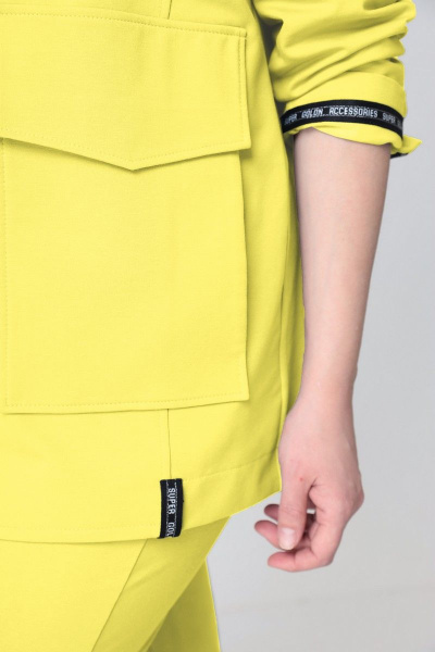 Брюки, жакет Bonna Image 707 желтый - фото 2