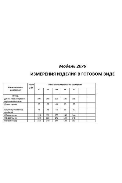 Плащ Shetti 2076-1 мята - фото 7