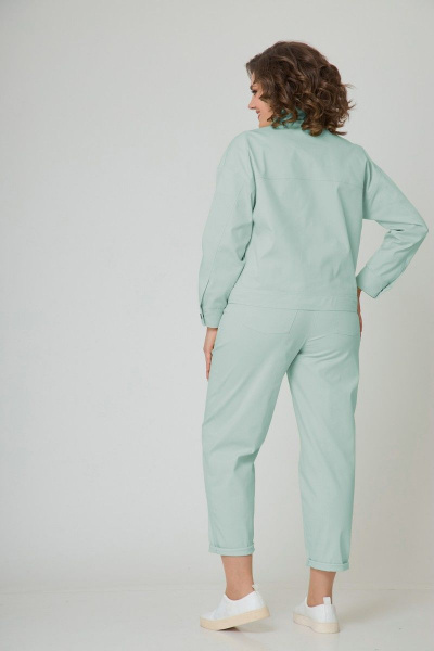 Брюки, жакет, майка Bonna Image 711 светло-зеленый - фото 2