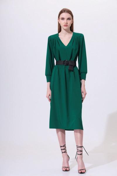 Платье Орхидея 1133 зеленый - фото 3