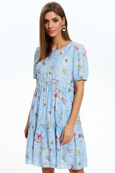 Платье AYZE 72524 голубой - фото 2