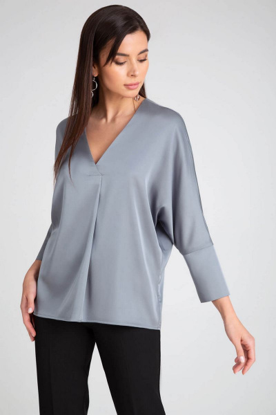 Блуза IVARI 403 серебро - фото 2