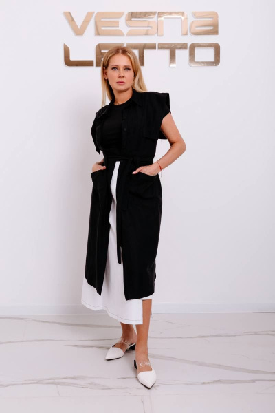 Джемпер, жилет, юбка Vesnaletto 3069 - фото 7