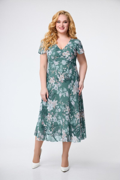 Платье Slaviaelit 428 изумруд - фото 1
