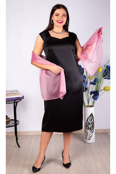 Платье в любом стиле из текстиля с романтичным упором Camelia 21206 1 - фото 1