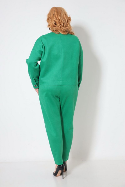 Брюки, жакет Andrea Style 2229 зеленый - фото 4