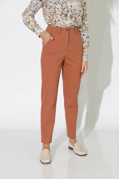 Повседневные брюки из текстиля с наклонными карманами Femme & Devur 9862 1.11F(164) - фото 1