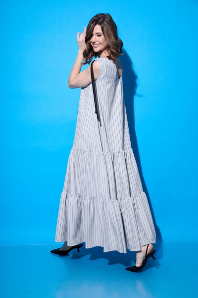 Сарафан А-силуэта с воланами и декоративным шнуром Ларс Стиль 688 - фото 4