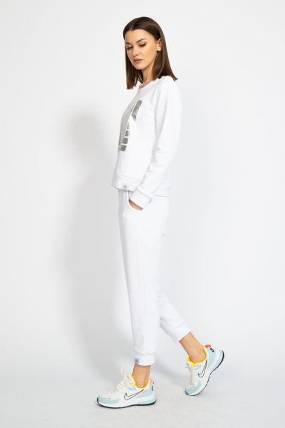 Костюм джемпер и брюки из трикотажа с хлопком для демисезона Kivviwear 40784079.05 - фото 4