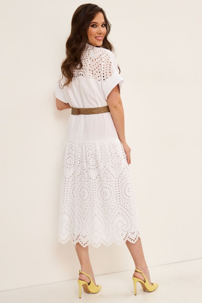 Платье Магия моды 2077 белый - фото 4