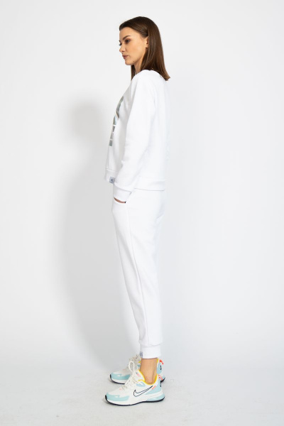 Джемпер короткий с логотипом BALANCE из трикотажного футера Kivviwear 4078.05 - фото 5