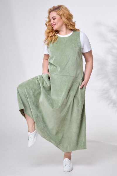 Сарафан Angelina & Сompany 688 мята - фото 2