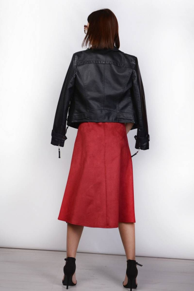 Юбка PATRICIA by La Cafe NY14971-1 винный - фото 3