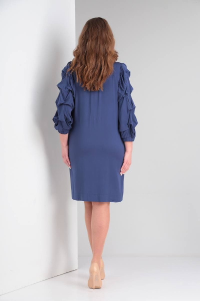 Платье на каждый день с карманами и свободным рукавом SVT-fashion 493 - фото 4