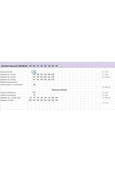 Брюки, джемпер Michel chic 1293 темно-серый - фото 4