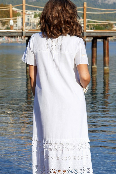 Платье Vittoria Queen 15093 белый - фото 2