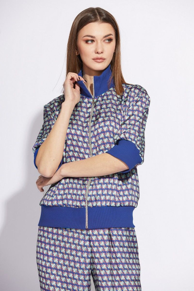 Брюки, бомбер EOLA 2223 василек - фото 4