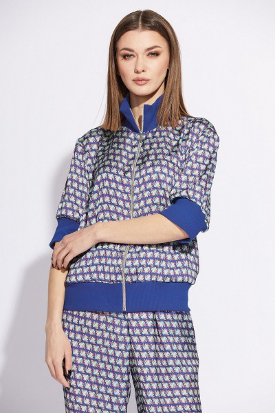 Брюки, бомбер EOLA 2223 василек - фото 3