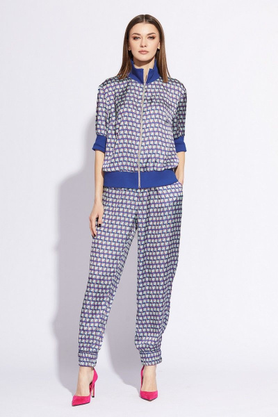 Брюки, бомбер EOLA 2223 василек - фото 1