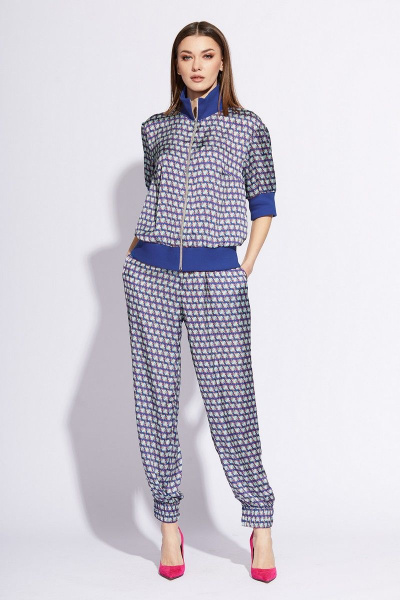 Брюки, бомбер EOLA 2223 василек - фото 2