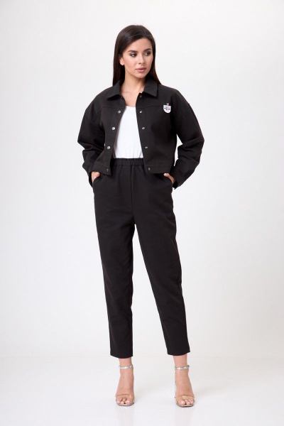 Жакет Anelli 961 черный - фото 3