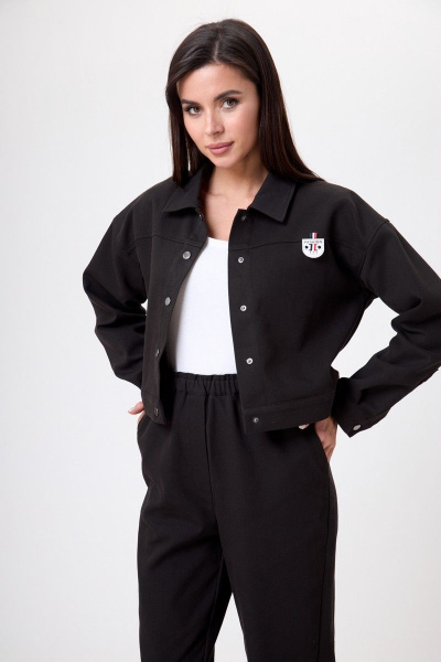 Жакет Anelli 961 черный - фото 1