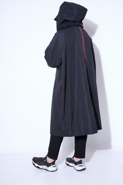 Брюки, джемпер, плащ Runella 1445 черный-красный - фото 19