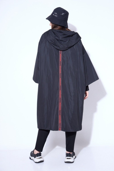 Брюки, джемпер, плащ Runella 1445 черный-красный - фото 18