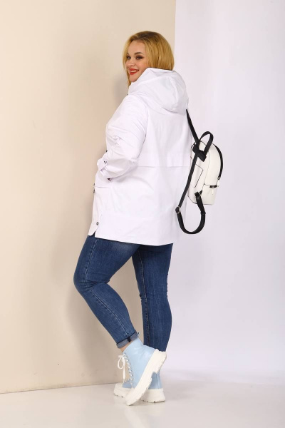 Куртка Shetti 2080 белый - фото 4
