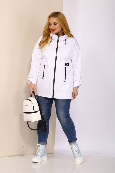 Куртка Shetti 2080 белый - фото 8