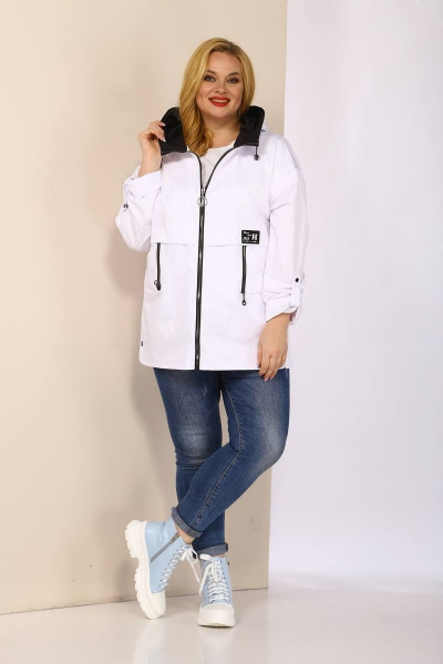 Куртка Shetti 2080 белый - фото 6