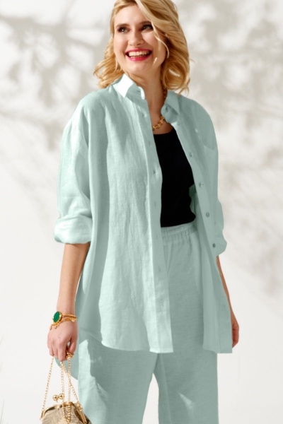 Блуза KOKOdea 212140 мята - фото 2