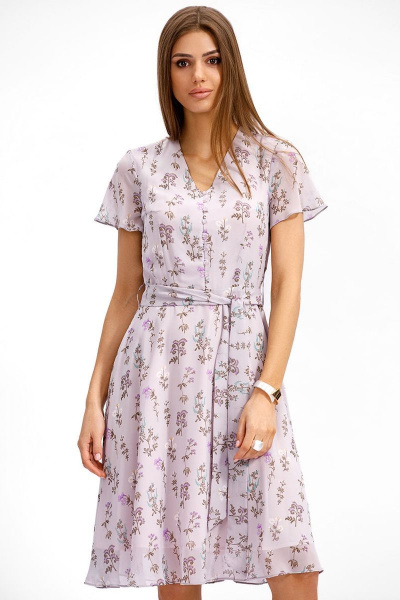 Платье AYZE 2060 лиловый - фото 2