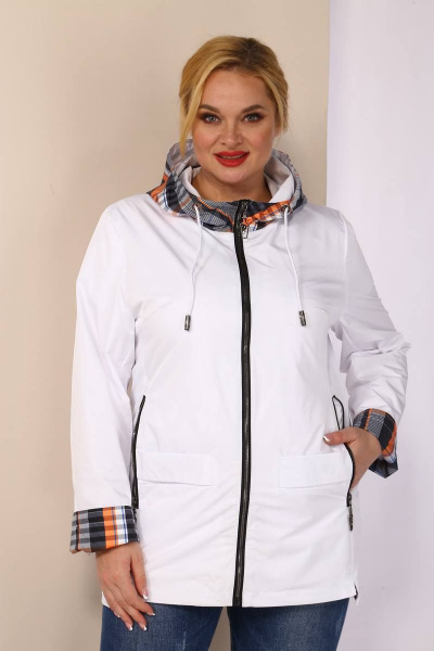 Куртка Shetti 2081 белый - фото 5