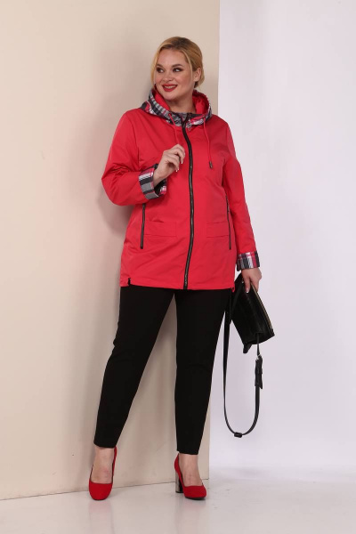 Куртка Shetti 2081 красный - фото 5