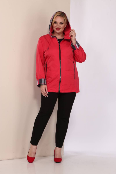 Куртка Shetti 2081 красный - фото 4