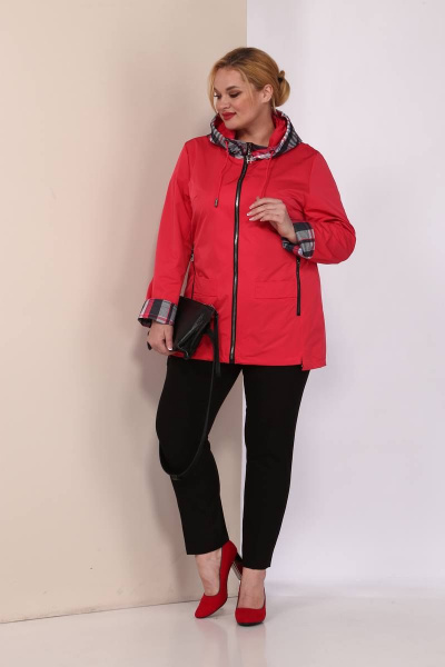 Куртка Shetti 2081 красный - фото 3