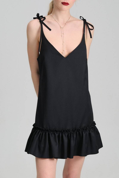 Платье Garsonnier 15005002 черный - фото 10