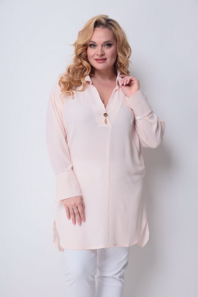 Блуза Michel chic 745 розовый - фото 2