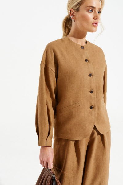 Брюки, жакет Prestige 4466/170 коричневый - фото 2