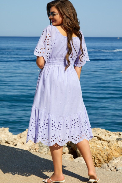 Платье Vittoria Queen 15453/1 сирень - фото 6