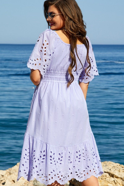 Платье Vittoria Queen 15453/1 сирень - фото 5