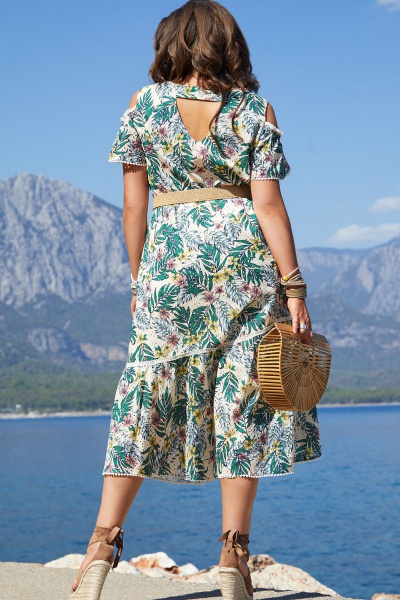 Платье Vittoria Queen 15153 цветы - фото 3