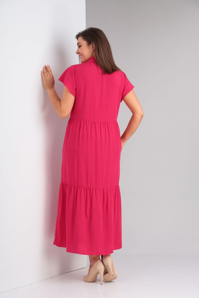Платье Диомант 1788/1 фуксия - фото 4