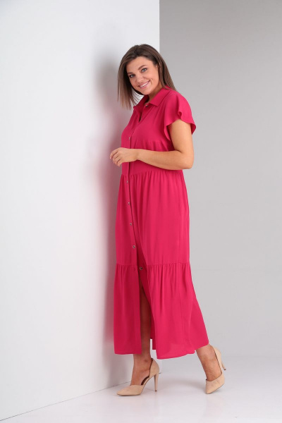 Платье Диомант 1788/1 фуксия - фото 2