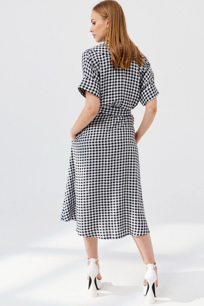 Платье ELLETTO 1888 черно-белый - фото 6