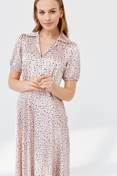 Платье ELLETTO 1899 бежевый - фото 4